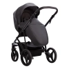 Bebetto Pascal Premium Class Dark 02 kolor czarny ekoskóra wózek 2w1